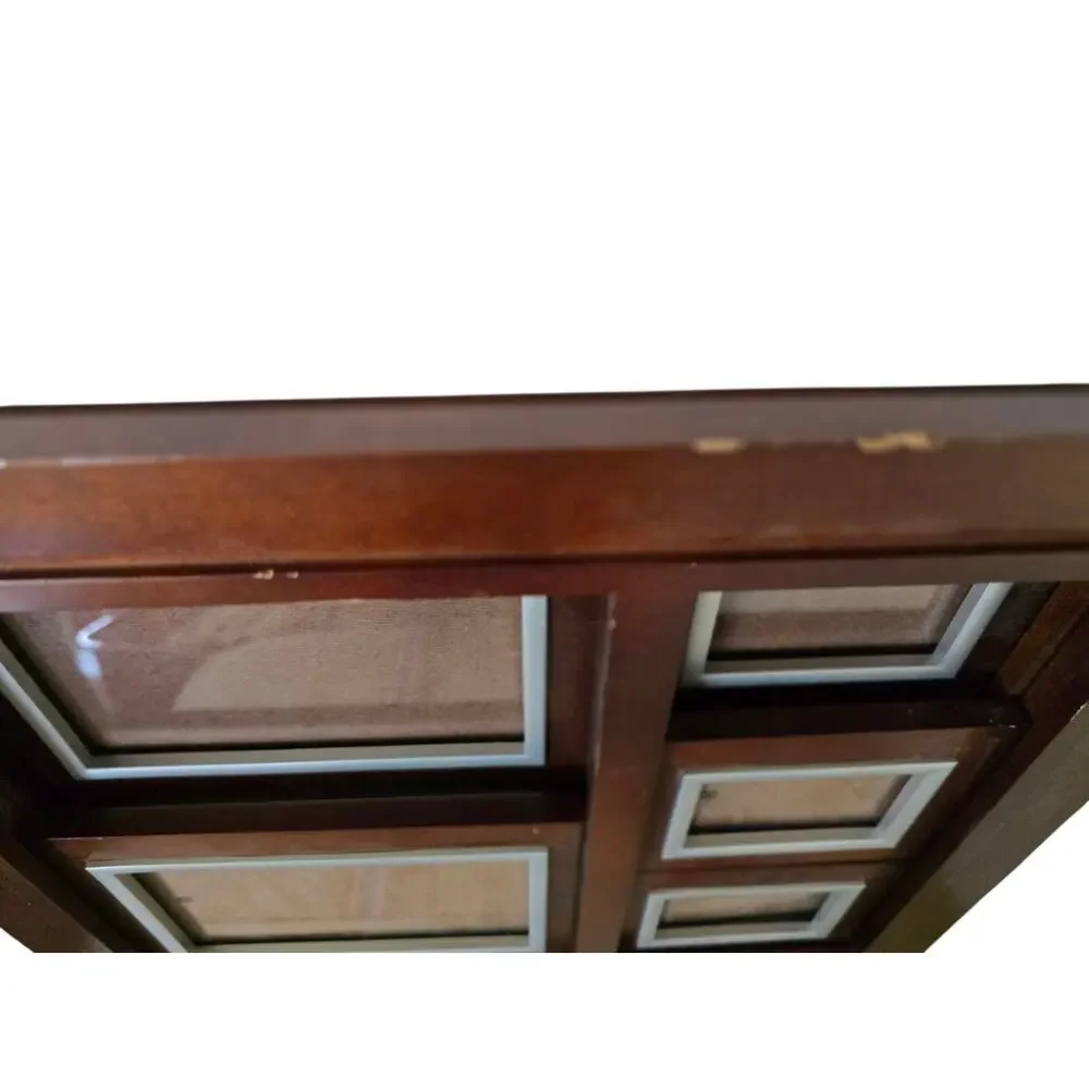 Swing Sliding Picture Frame Heavy Wood  14